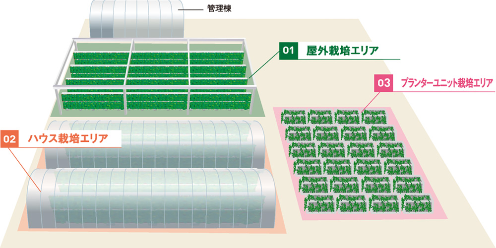 自社圃場のご案内